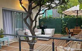 2 pièces en RDJardin avec 2 grands Terrasses