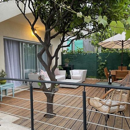 Appartement 2 pièces en RDJardin avec 2 grands Terrasses à Antibes Extérieur photo
